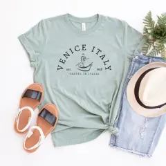 Simply Sage Market Women's Venice Italy Short Sleeve Graphic Tee