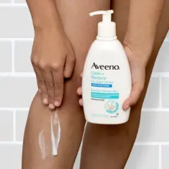 Aveeno Calm + Restore Gel Body Moisturizer Sensitive and Delicate Skin - Fragrance Free - 12oz