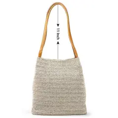 Gearonic Straw Beach Bag tote Shoulder Bag