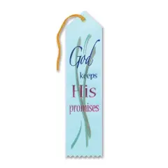 Beistle God Keeps His Promises Ribbon, 2" x 8", (6/Pkg) Multicolored