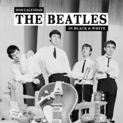 TF Publishing 13.5"x14.5" 2026 The Beatles in Black and White