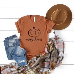 Simply Sage Market Women's Pumpkin Everything Short Sleeve Graphic Tee