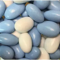 BLUE & WHITE JORDAN ALMONDS BY IT'S DELISH