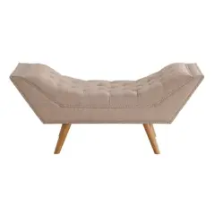 Jaime Button Tufted Bench - Boraam