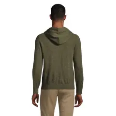 Lands' End Men's Cashmere Full Zip Hoodie