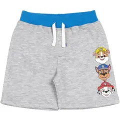 Paw Patrol Rubble Marshall Chase Fleece 2 Pack Shorts Set Little Kid 