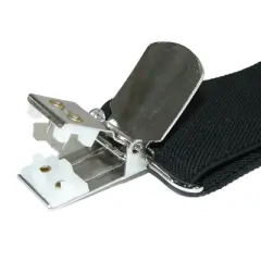 CTM Men's Elastic Anti Slip Pin Clip Biker Stirrup Straps