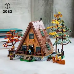 LEGO Ideas A-Frame Cabin Collectible Display Set 21338