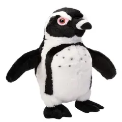 Wild Republic Cuddlekins Black Footed Penguin Stuffed Animal, 12 Inches