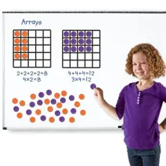 Learning Resources Giant Magnetic Array Set, Grades 2+