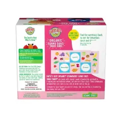 Earth's Best Organic Strawberry Toddler Snack Bars Sesame Street Sunny Days - 16ct