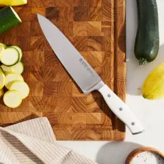 Henckels Forged Accent 8-inch Chef's Knife - White Handle