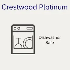 Noritake Crestwood Platinum Teapot