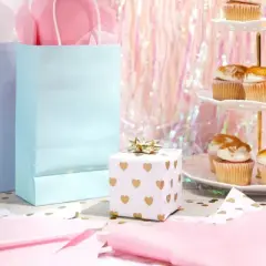 Sparkle and Bash 60 Sheets Pink Wrapping Tissue Paper Bulk for Gift Bags, 3 Decorative Colors