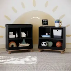 Storkcraft Modern Convertible Changing Table and Bookcase