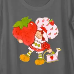 Women's Strawberry Shortcake Cute Berry Gardener Scoop Neck
