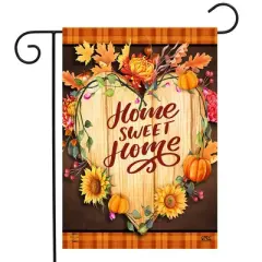 Briarwood Lane Fall Double Sided Garden Flag 12x18 For Outdoor Fall Home Sweet Home For Fall Garden Flag Flags For Outside