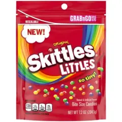 Skittles Littles Original Fruity Chewy Mini Candy - 7.2oz