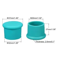 Unique Bargains Silicone Unbreakable Reusable Beverage Wine Stoppers 8 Pcs