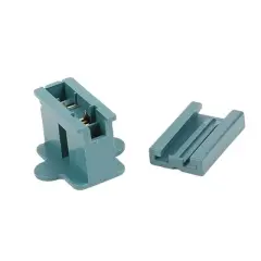 Novelty Lights Green Snap-On Vampire Plug SPT-1 for C9/C7 Socket or Zip Cord Wire