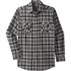 KingSize Men's Big & Tall Plaid Flannel Shirt
