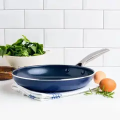 Blue Diamond 10" Ceramic Aluminum Frypan Blue