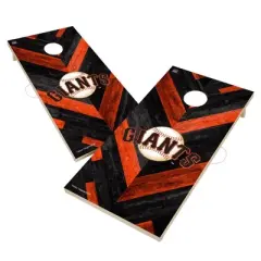 MLB San Francisco Giants 2'x4' Solid Wood Cornhole Board