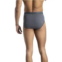 Fruit Of the Loom Men's Fashion Briefs,Stripe and Solid 6 Pack