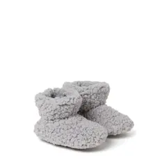 Dearfoams Kid's Unisex Harley Pile Baby Bootie Slipper