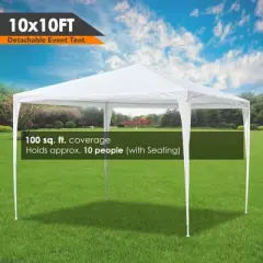 Yescom 10'x10' Party Wedding Tent Canopy White