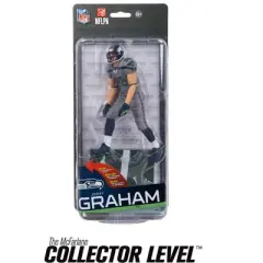 Mcfarlane Toys Seattle Seahawks McFarlane NFL Series 37 Figure Jimmy Graham Grey Uniform Chase