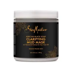 SheaMoisture African Black Soap Tamarind Extract & Tea Tree Oil Clarifying Mud Mask - 6oz