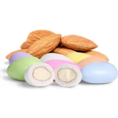 Assorted Jordan Almonds by It's Delish, 3.5 lbs Jumbo Container