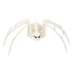 Seasons Halloween Skeleton Spider Decorative Prop - White