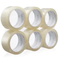 Sure-Max Premium Carton Packing Tape 2.0 mil 165 Feet (55 yards) - Clear