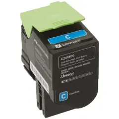 Lexmark Original Extra High Yield Laser Toner Cartridge Cyan 1 Each C241XC0