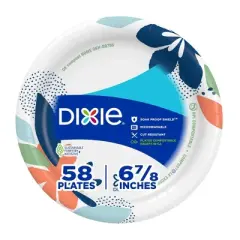 Dixie Everyday 6 7/8" Paper Plates - 58ct