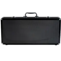 WE Games Aluminum & Black Mahjong - American Style