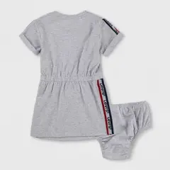 Levi's&reg; Baby Girls' Elastic Waist Dress - Light Gray Heather