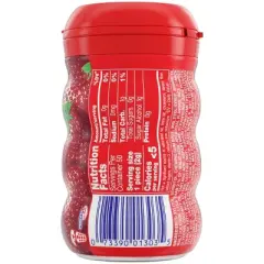 Mentos Strawberry Gum Bottle - 50ct
