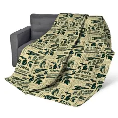 NCAA LSU Tigers 60 x 80 Quilted Throw Blanket