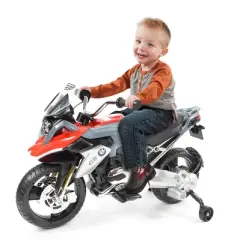 Rollplay 6V BMW Motorcycle Powered Ride-On - Red/Gray