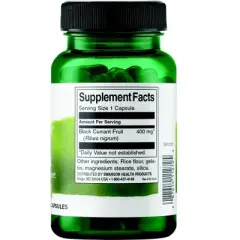 Swanson Herbal Supplements Full Spectrum Black Currant 400 mg Capsule 60ct