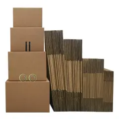 UBMOVE 6 Room Economy Kit 67 Moving Boxes Plus Moving Supplies
