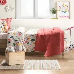 27"x45" Striped Ribbed Accent Kids' Rug - Pillowfort&trade;