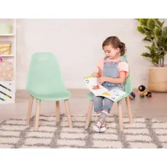 Set of 2 Kid Century Modern Kids' Chairs - B. Spaces