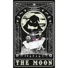 Men's The Nightmare Before Christmas Halloween Oogie Boogie and his Boys Moon Tarot Card Long Sleeve Shirt