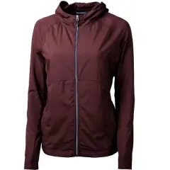 Cutter & Buck Adapt Eco Knit Hybrid Recycled Womens Full Zip Jacket