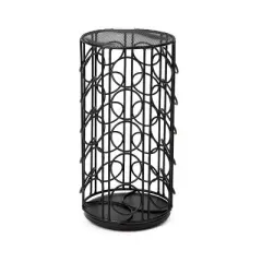 Mind Reader Single-Serve Coffee Pod Carousel 35 Pod Capacity Black