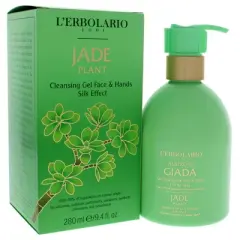 L'Erbolario Jade Plant Cleansing Gel Face and Hands Silk Effect - Face Cleanser - 9.4 oz